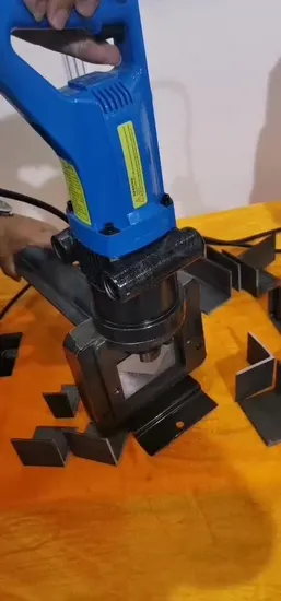 110V/220V Portable Hydraulic Angle Steel Cutter Tool Busbar Cutting Machine